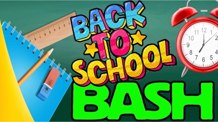 back to school bash announcement